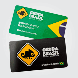 Cartões de Visitas – Couchê 300gr - Laminação Fosca com Verniz Localizado